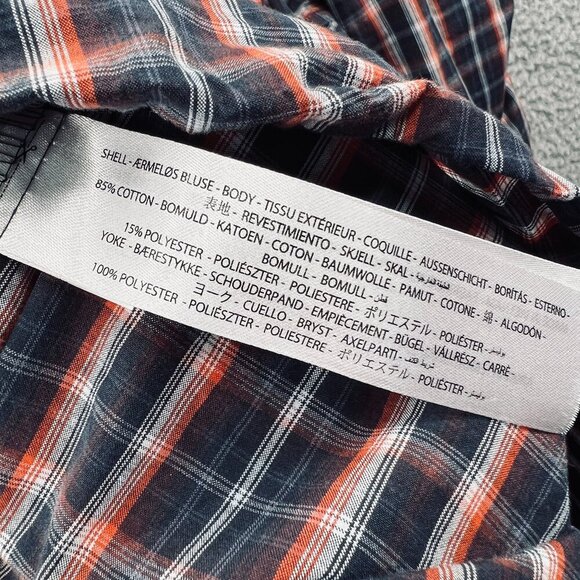 Ariat Pro Series Mens Western‎ Shirt Extra Large Black Red Plaid Button Front - Picture 6 of 12